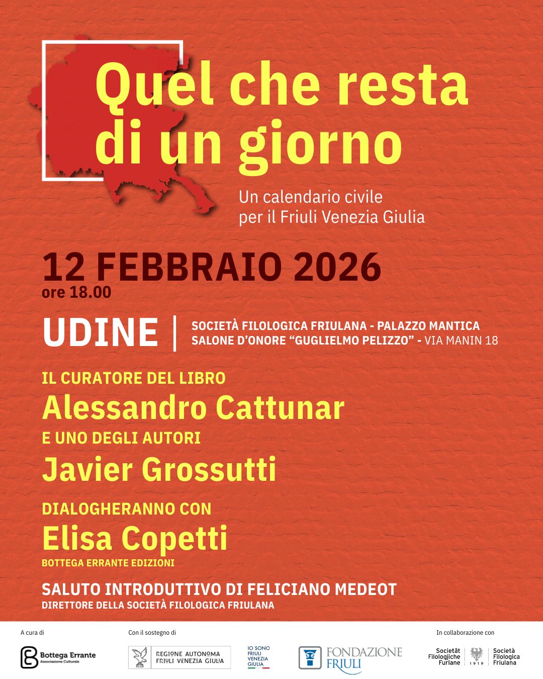 Calendario civile del Friuli e della Venezia Giulia_un progetto di Bottega Errante Calendario civile del Friuli e della Venezia Giulia_un progetto di Bottega Errante