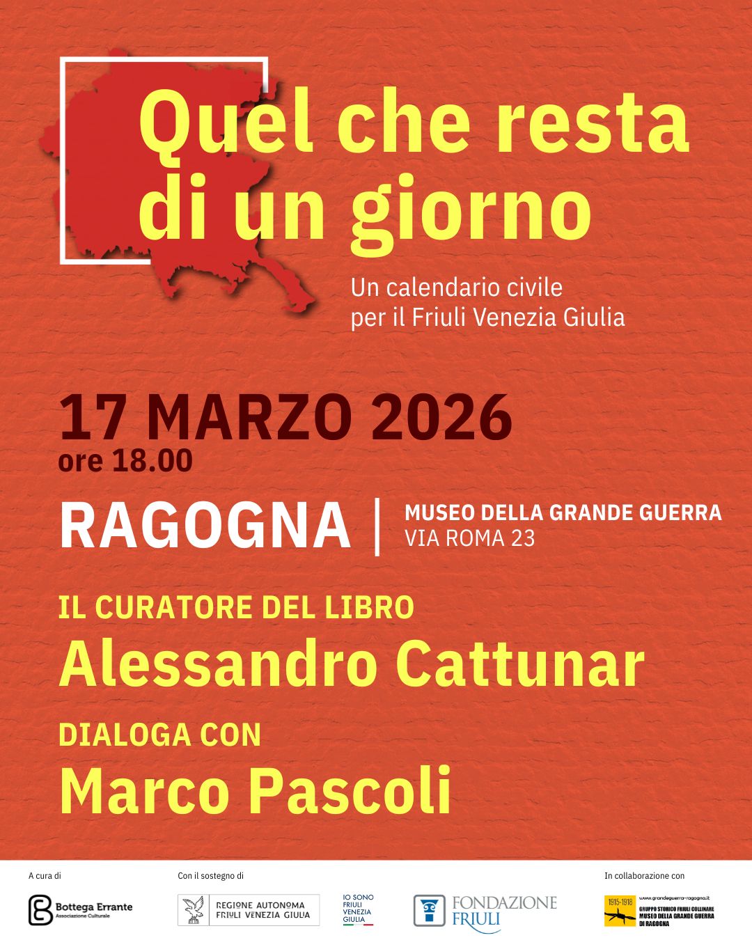 Calendario civile del Friuli e della Venezia Giulia_un progetto di Bottega Errante Calendario civile del Friuli e della Venezia Giulia_un progetto di Bottega Errante