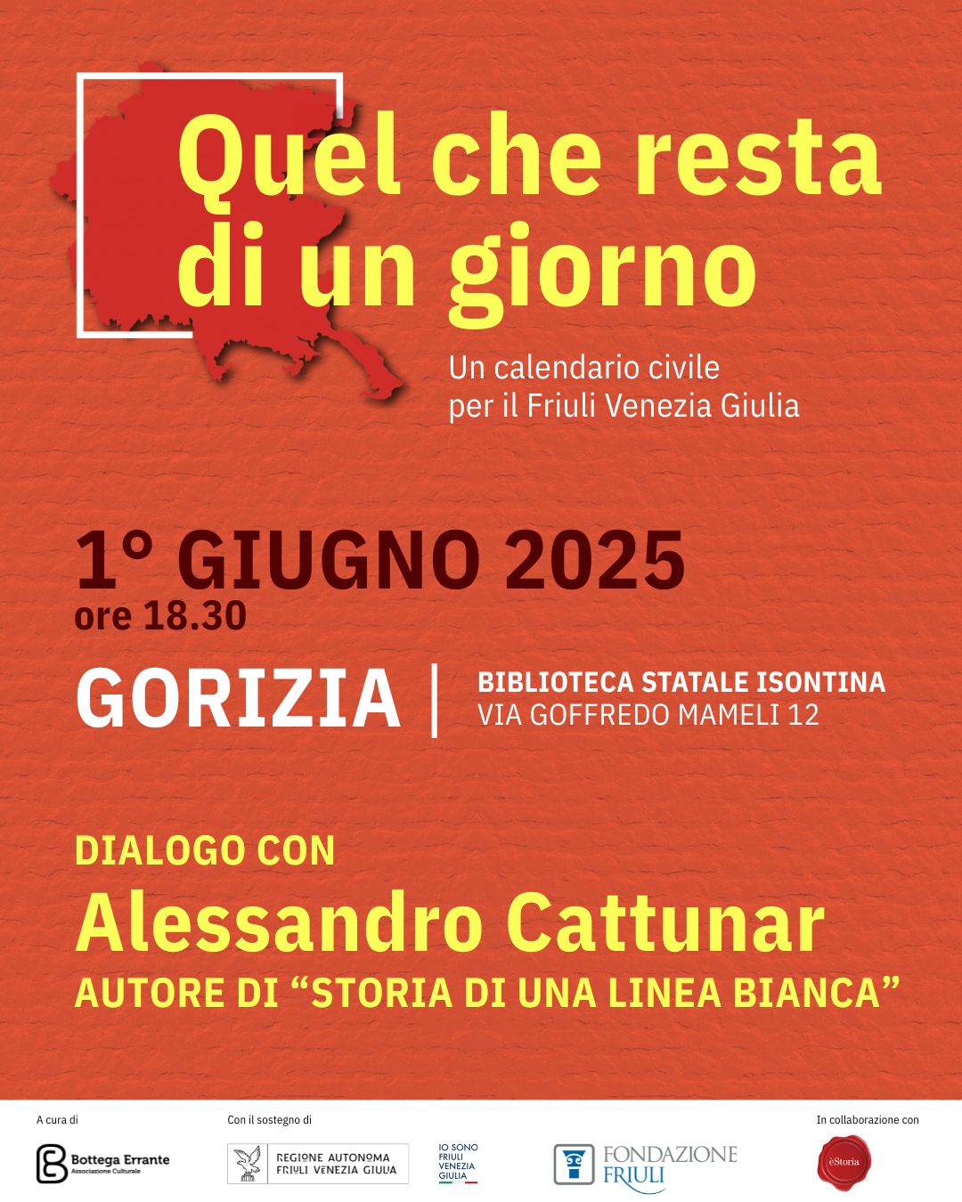 Calendario civile del Friuli e della Venezia Giulia_un progetto di Bottega Errante Calendario civile del Friuli e della Venezia Giulia_un progetto di Bottega Errante